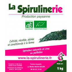 Acheter Spiruline Bio en paillettes produite en France en Bretagne et Vendée qualité garantie