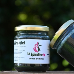 Miel Bio à la Spiruline artisanal made in France