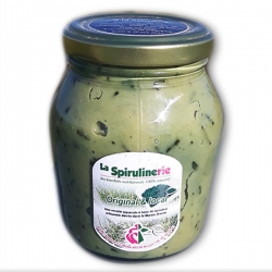 Moutarde à la spiruline Moutarde de Dijon et spiruline naturelle
