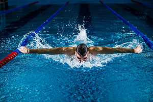 Spiruline bon pour les sports de résistance, natation