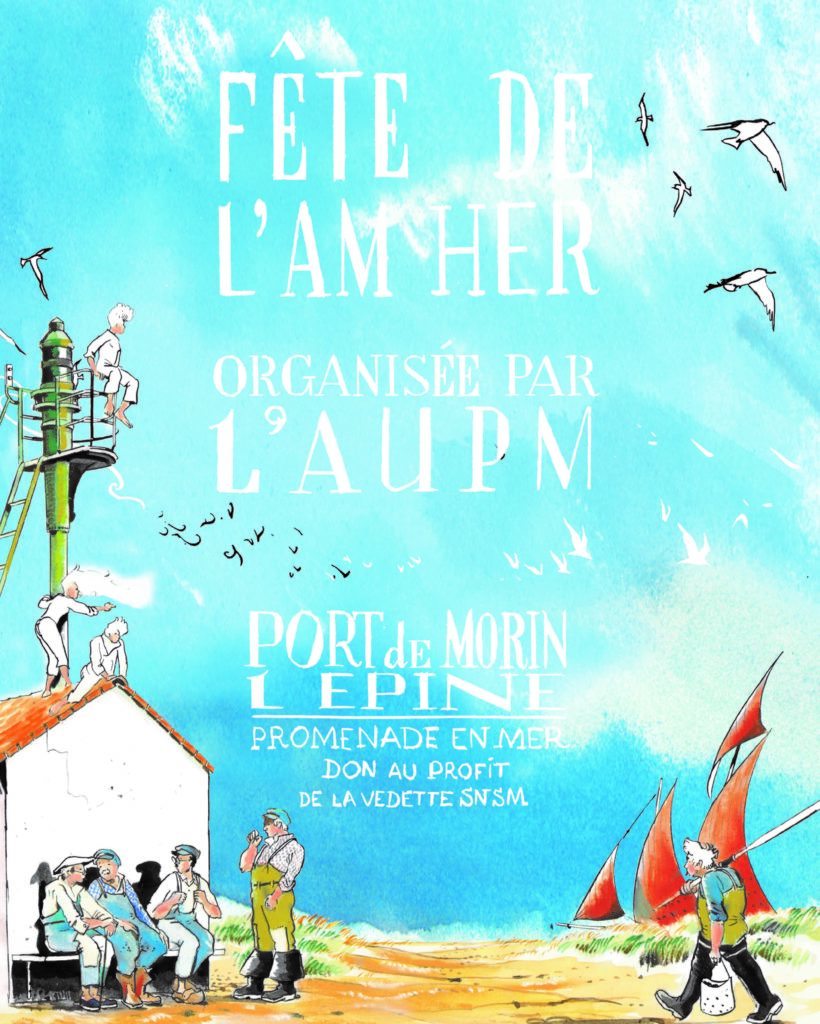 Fête de l'Am Her avec notre stand de piruline Bio ce Dimanche 18 Juillet au Port De Morin à L'Epine sur l'île de Noirmoutier-En-L'Île