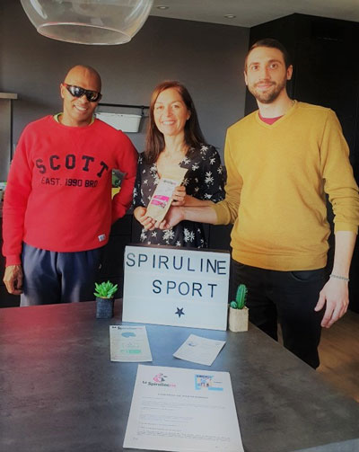 Partenariat complement nutrition sportive spiruline avec Ronan Pallier athlete de haut niveau