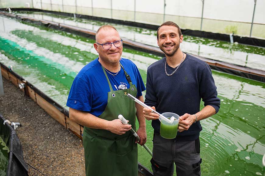 Adrien Sauvageau aquaculteur ferme aquacole vendee loire atlantique nantes spiruline bio France